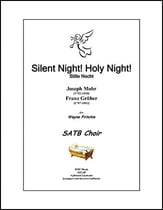 Silent Night! Holy Night! SATB choral sheet music cover